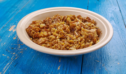 Croatian-style cuttlefish risotto