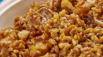 Croatian-style cuttlefish risotto