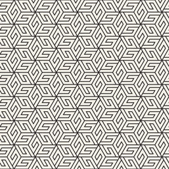 Vector seamless lattice pattern. Modern stylish texture with monochrome trellis. Repeating geometric grid. Simple design background.
