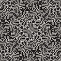 Obraz premium Vector seamless pattern. Modern stylish abstract texture. Repeating geometric