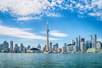 Skyline of Toronto in Canada - 198068740