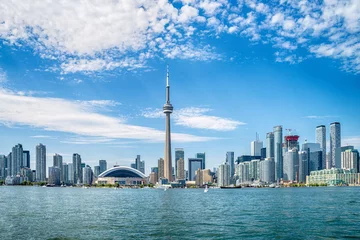 Printed roller blinds Toronto Skyline of Toronto in Canada