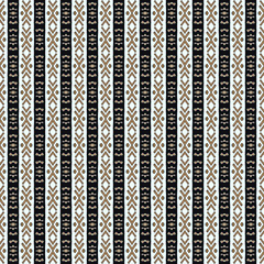 Ethnic pattern in the style of African tribes, Australians, American Indians. Seamless background for print on fabric