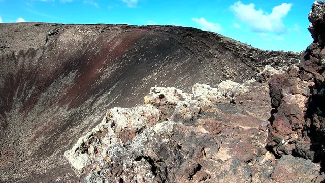 Atlash&ouml;rnchen, Atlantoxerus getulus, H&ouml;rnchen, Felltier, Wildtier, Fuerteventura, Insel, Spanien, 4K