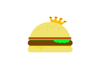 Burger With Crown