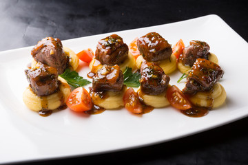 Duck meat snack