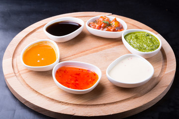 Different type of sauces