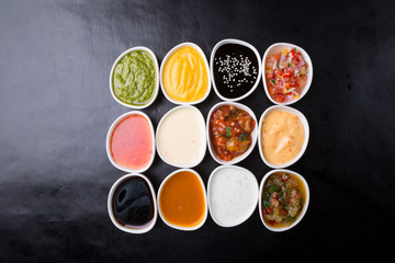 Different type of sauces