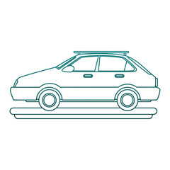 Car vehicle isolated vector illustration graphic design