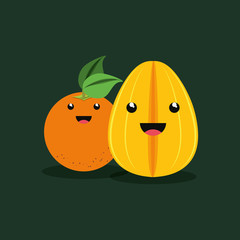 citric fruits design