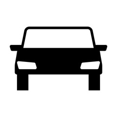 Car. Vector illustration. Icon.