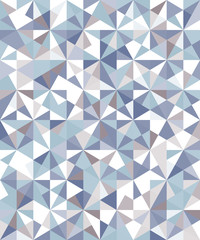 Abstract seamless pattern of triangles.