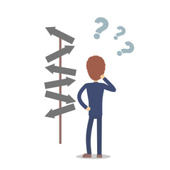 Man trying to choose.