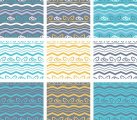 Abstract Vector Seamless Pattern
