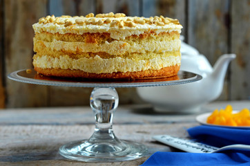 Ciasto z brzoskwiniami