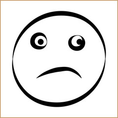 Sad Icon, Sad Face Icon