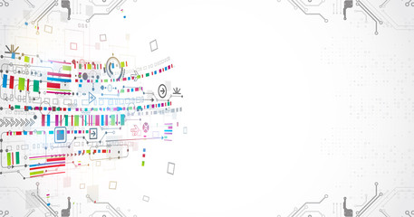 Background for social media. Proportions of the web banner is 1200x630 px.