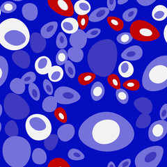 Cosmic waterfall seamless pattern. Suitable for screen, print and other media.