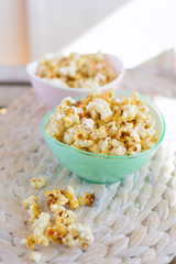 Frisch gemachtes Popcorn