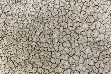 Texture of dried mud from mud volcanoes