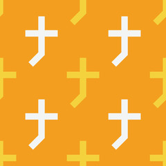 Cross shade seamless pattern. Strict line geometric pattern for your design.
