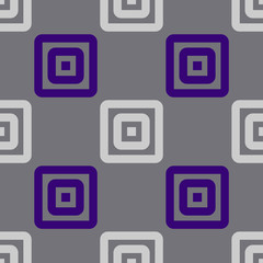 Strong rectangular seamless pattern. Strict line geometric pattern for your design.
