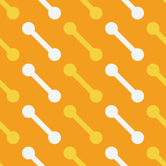 Interlock seamless pattern. Strict line geometric pattern for your design.