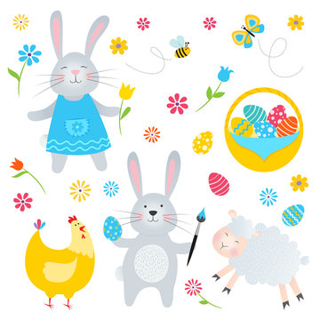 Easter-bunny-set