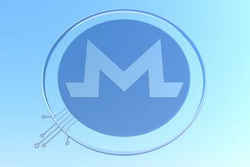 Monero Coin Simbol