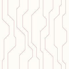 Abstract vector seamless pattern with lines.
