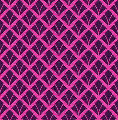 Seamless Art Deco Pattern. Stylish antique background.