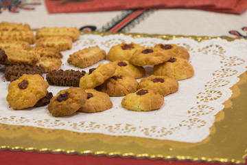 cakes and pastries, various types