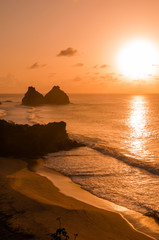 Fototapeta na wymiar archipelago of Fernando de Noronha Brazil, natural paradise located in the Atlantic Ocean