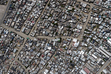 township in south africa from above