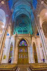 Fototapeta premium catedral, panorámica, church