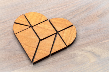 heart tangram puzzle