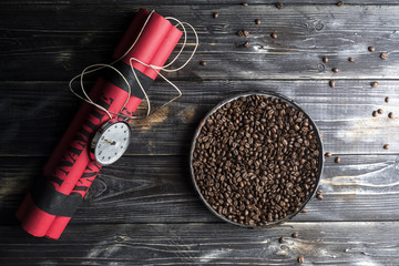 Boost your energy with coffee bomb