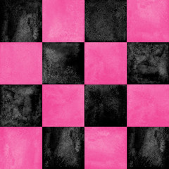 Fototapeta premium Trendy checkered pattern background