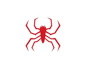 spider logo vector
