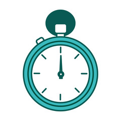 chronometer timer sport counter image vector illustration green image