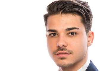 Obraz premium young business man in suit