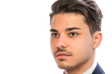 Fototapeta premium young business man in suit