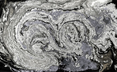 Naklejka premium Marble abstract acrylic background. Nature marbling artwork texture.