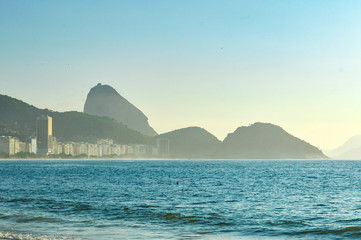 Morro da Urca Visto de Copacabana