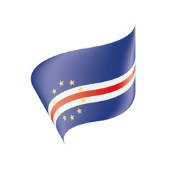 Cape Verde flag, vector illustration