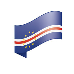 Cape Verde flag, vector illustration