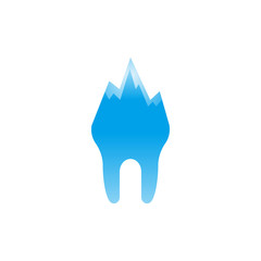 Dental logo design template