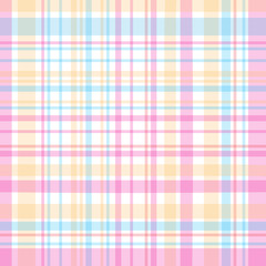 Tartan traditional checkered british fabric pattern
