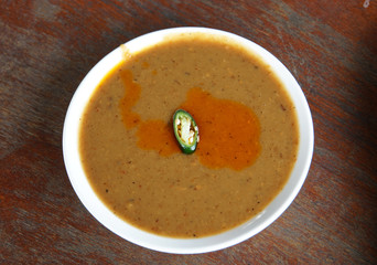 Peanut Sauce - Southeast Asian dipping sauce made with coconut milk and peanuts