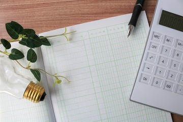 金銭出納帳　家計簿